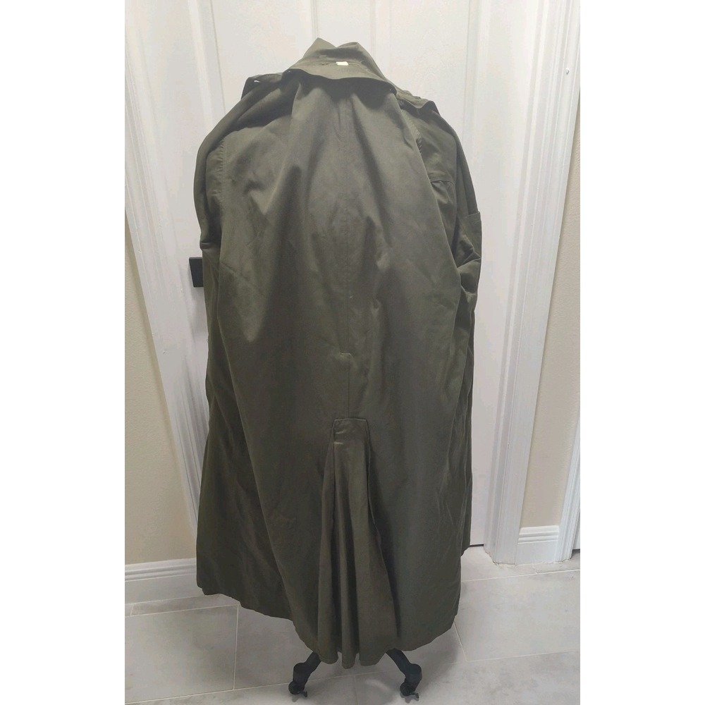 1940's US Army Trenchcoat WW2, Officer's O'coat Field, 38R, Great Shape! W Belt - Picture 6 of 16